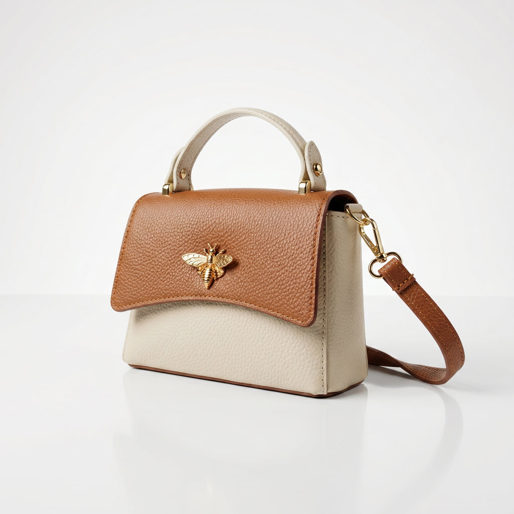 Borsa Farfalla in Vera Pelle Made in Italy