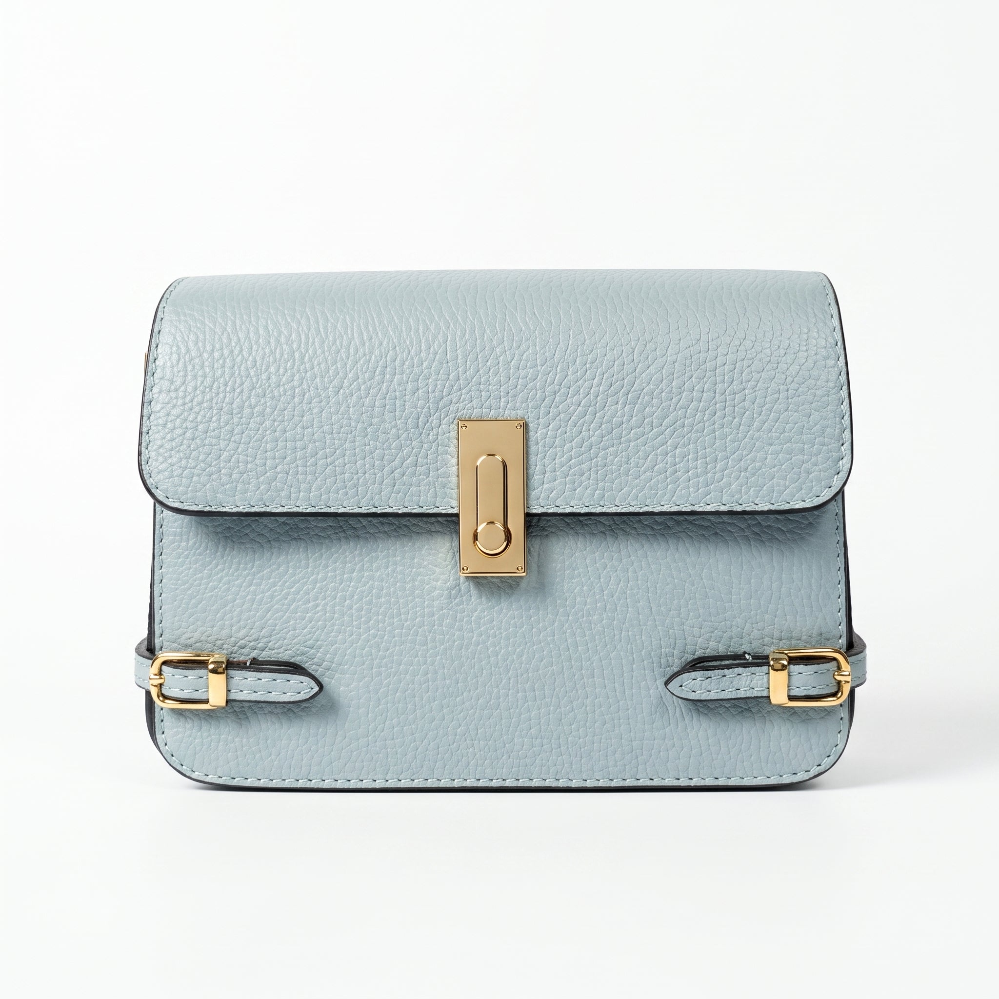 Borsa a Tracolla Buckle Up in Vera Pelle Regolabile - Borsa a tracolla - Stile Donna Bags