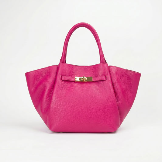 Azura Borsa Tote Con Manico Superiore In Vera Pelle Per Donne Moderne by Stile Donna Bags