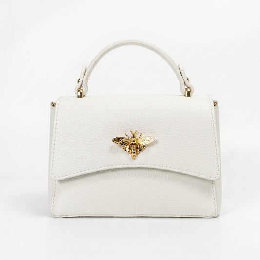 Mini borsa a farfalla in vera pelle - Made in Italy by Stile Donna Bags