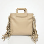 Coconuda Borsa Tote con Frange – Manico Strutturato e Tracolla Removibile - Stile Donna Bags