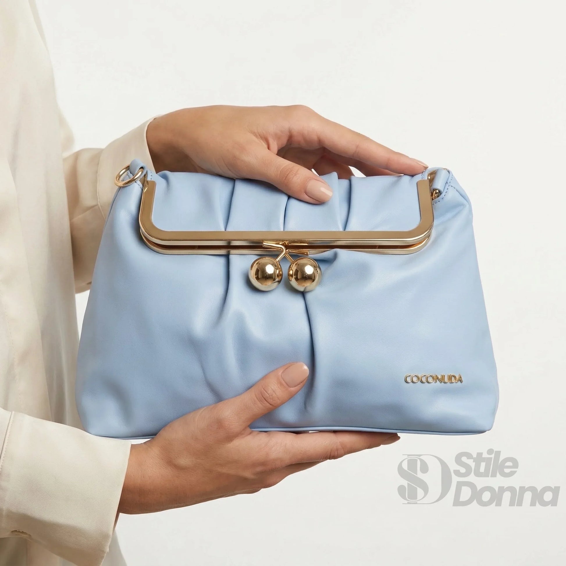 coconuda-pochette-in-ecopelle-morbida-con-chiusura-a-scatto-clutch-938 - Stile Donna Bags